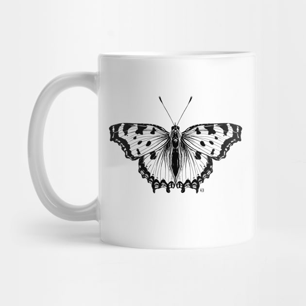 Not so real Butterfly II black-and-white by VeraAlmeida